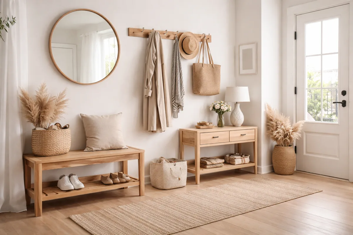 Comment optimiser la décoration et le rangement de votre entrée