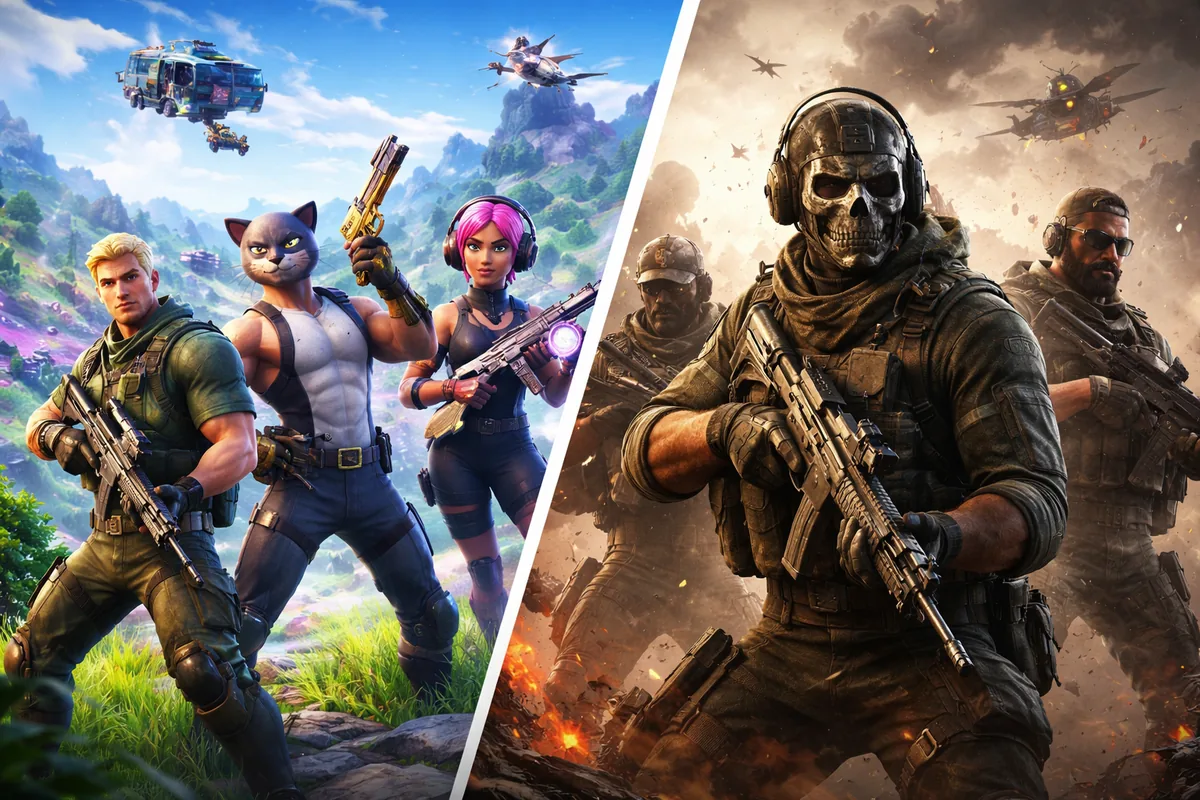 Quels sont les événements à venir sur Fortnite et Call of Duty