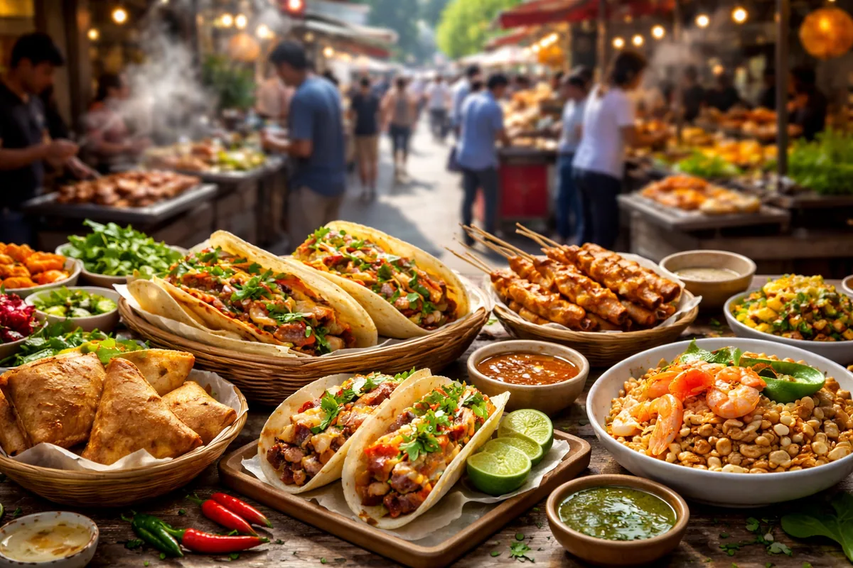 Comment explorer la cuisine du monde à travers des spécialités de rue