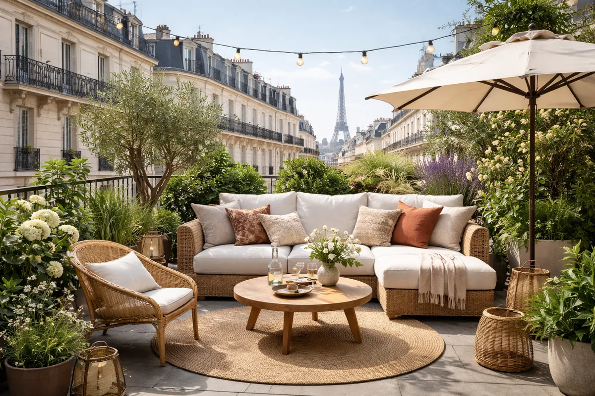 Comment aménager un espace extérieur parisien avec style